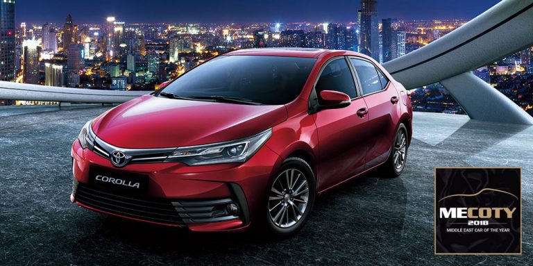 Toyota Corolla scoops ‘Best Small Sedan’ award at 2018 Middle East Car of the Year awards